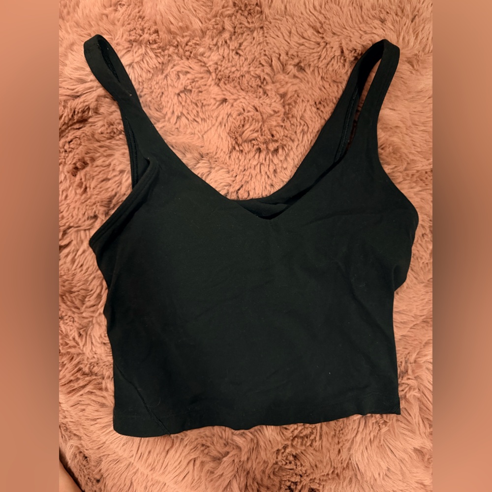 lululemon athletica Black Tank Top